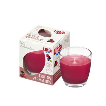 Vela Ambientadora Ultra Frutos Vermelhos