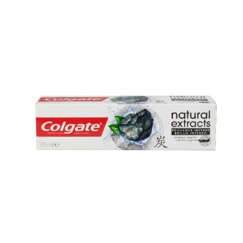 Pasta Dentífrica Colgate Natural Extracts Carvão Vegetal, 75ml
