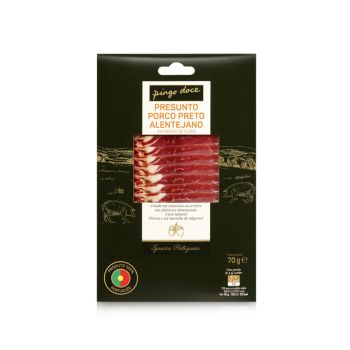 Presunto Porco Preto Alentejano Fatiado, 70g