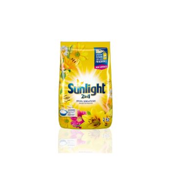 Detergente em Pó Sunlight Spring, 2 Kg