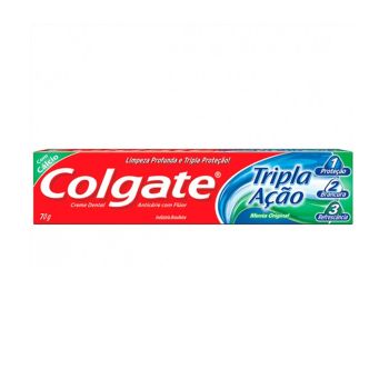 Pasta Dentifrica Colgate Triple Action, 140 g