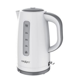 Chaleira Eléctrica SMART Com Base 3L 360º 2200W Branco, Jumbo