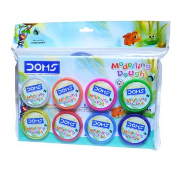 Massa de Modelar DOMS Dough 8 Cores, 200 g