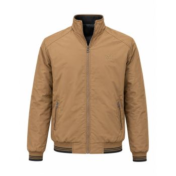 Jaqueta Bomber Masculina Valodj, Castanha