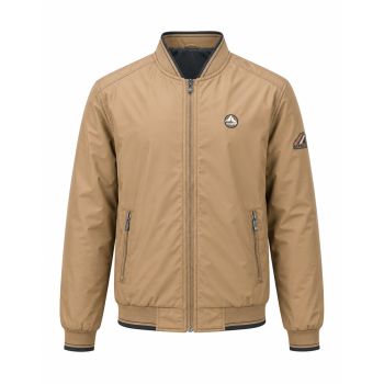 Jaqueta Bomber Masculina HXSFS, Castanha