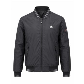 Jaqueta Bomber Masculina HXSFS, Preta