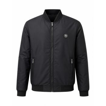 Jaqueta Bomber Masculina HSXN, Preta