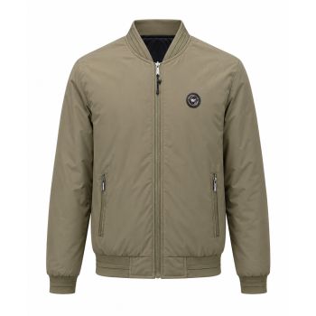 Jaqueta Bomber Masculina HSXN, Tan