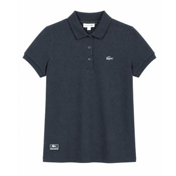 Camiseta Feminina Lacoste, Preta