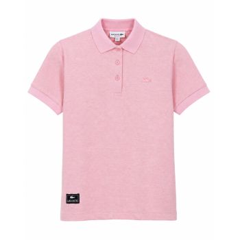 Camiseta Feminina Lacoste, Rosa