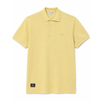 Camiseta Masculina Lacoste, Amarela