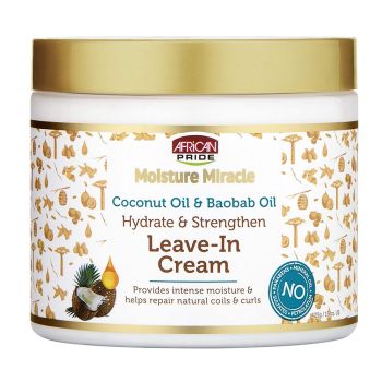 Creme de Hidratação Não Removível de Óleo de Coco e de Imbondeiro African Pride, 425 g