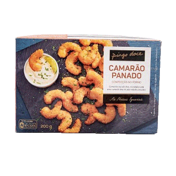 Camarão Panado Pingo Doce A Nossas Iguarias, 200 g