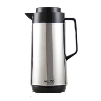 Termo Inox Interior Vidro Euro Micasa Home & Kitchen, 1.6 L