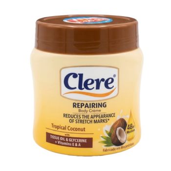 Creme Corporal Clere Repairing Tropical Coconut, 500ml