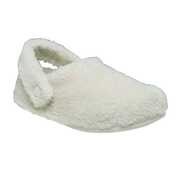 Pantufas Crocs Classic Cozy, Branca