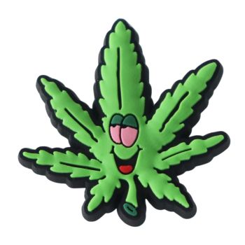 Pingente de Crocs Weed