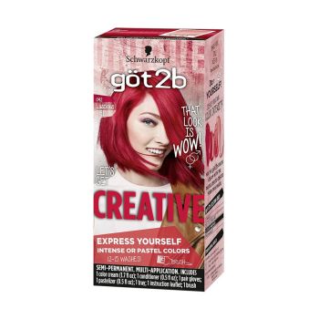 Tinta Got2B Semi-Permanente Para Cabelo: Luscious Red - Vermelho Apetitoso