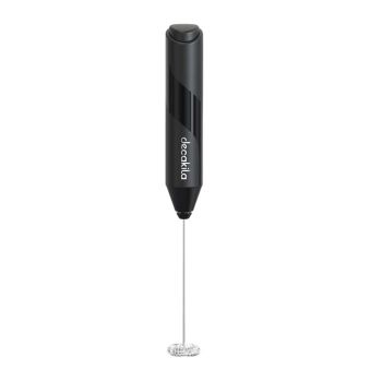 Batedeira Elétrica sem Fio para Leite Decakila 6W, Preto