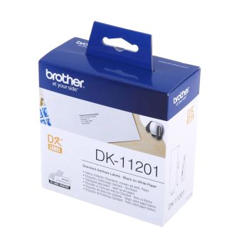 Etiquetas de Endereço Brother DK-11201, 400Un