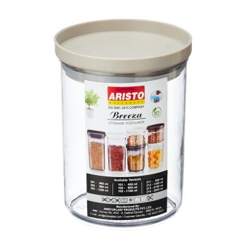 Frasco Plástico Redondo Aristo Breeza 102, 800 ml