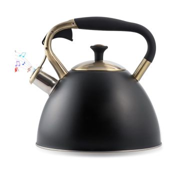 Chaleira com Apito Kaisa Villa 3 L, Cores Sortidas