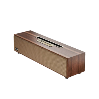 Coluna Bluetooth de Madeira