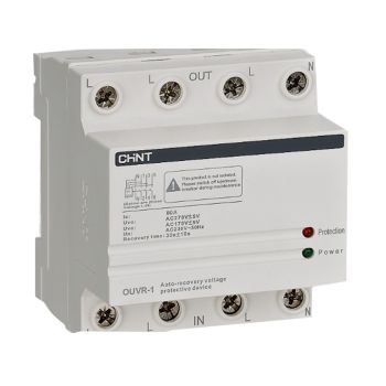 Protetor de Tensão Modular Chint 4x40A, OUVR‑1