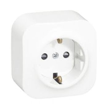 Tomada Exterior Legrand, Branco