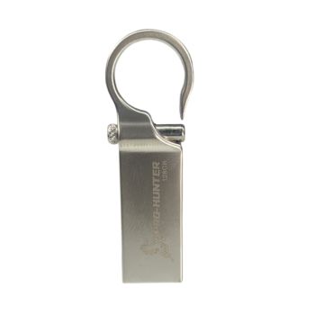 Flash Pen Drive 128GB PRO Hunter USB 2.0, Cinza