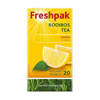 Chá Rooibos Freshpak Limão, 20 Saquetas