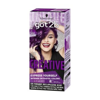 Tintas Got2B Semi-Permanentes para Cabelo: Roxo Vivo - Perky Purple