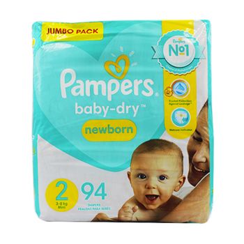 Fraldas Pampers Newborn 2, 94 un