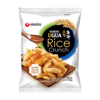 Biscoitos Crocantes de Arroz Nongshim Korean Ugua, 80 g