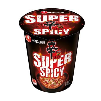 Massa Instantânea Nongshim Shin Ramyun Red Super Spicy Cup, 68 g