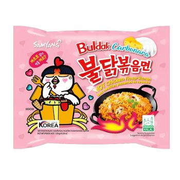 Massa Instantânea Samyang Buldak Carbonara Spicy Ramen, 5 x 130 g
