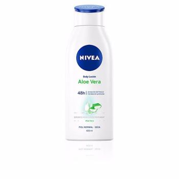 Loção Corporal Niveia Aloe Vera e Hidratação 48h para Pele Normal a Seca, 400ml