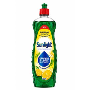 Detergente Lava-Loiça Sunlight Alto Rendimento, Pack de 6 x 750ml