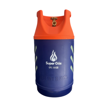Botija + Gás de Cozinha Levizinha Encaixe Super Gás, 10 kg