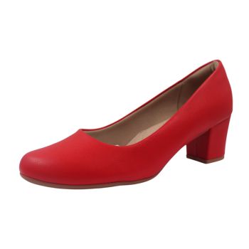 Sapato Salto Médio Piccadilly, Vermelho
