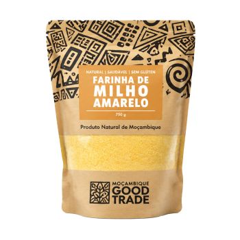 Farinha Milho Amarelo Mozambique Good Trade, 750g