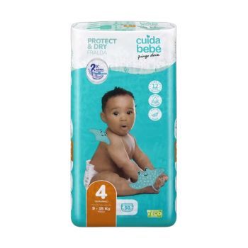 Fralda Con & Dry T4 9-15kg, 50 Unidades