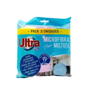 Pano Microfibras Ultrapro, 3 Unidades