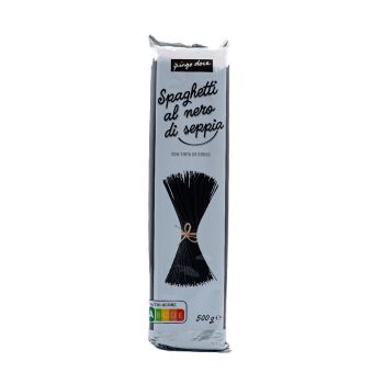 Massa Spaghetti al Nero di Seppia Pingo Doce, 500g