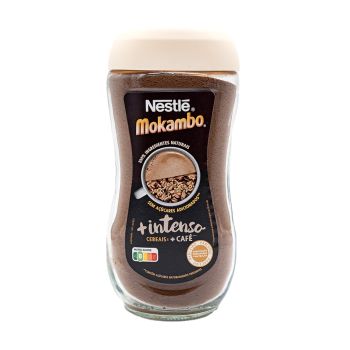 Mistura Solúvel Mokambo Intenso Cereais e Café, 175g