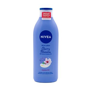 Loção Corporal Nivea Cherry Blossom Óleo de Jojoba, 400ml