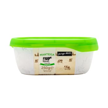 Manteiga Pingo Doce com Sal Cremosa, 250g