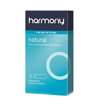 Preservativo Harmony Natural, 6 Unidades
