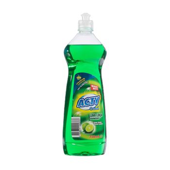 Detergente Lava-Louça Acty Limão, 750 ml