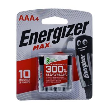 Pilhas AAA Energizer E92, 4 un